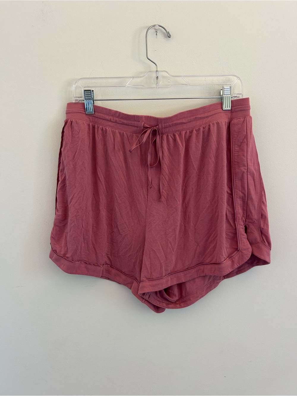 GAP Women's Dusty Rose Drawstring Athletic Shorts